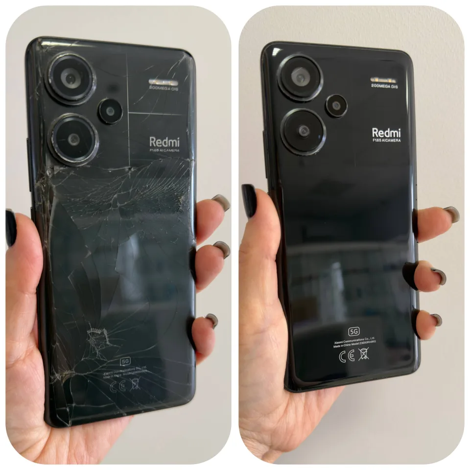 Задняя панель Redmi до ремонта